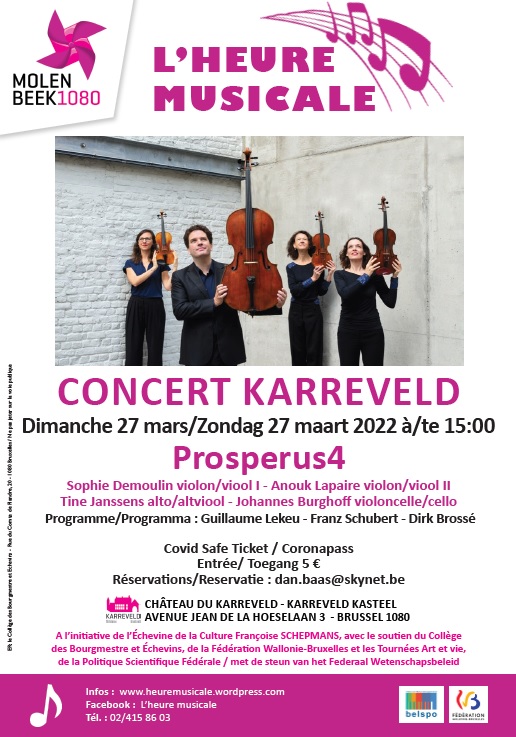 affiche heure musicale 27 mars 2022